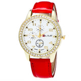 Women Watches Top Brand Luxury Candy Color Leather Strap Wrist Watch Relogio Feminino Good Present
