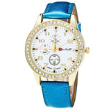 Women Watches Top Brand Luxury Candy Color Leather Strap Wrist Watch Relogio Feminino Good Present